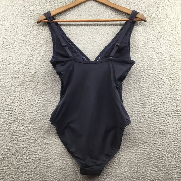 Sea Level Swim Spliced Plunge One Piece Night Sky 4 - Picture 3 of 5